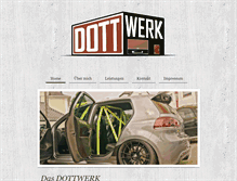 Tablet Screenshot of dottwerk.com